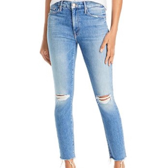 Mother Denim The  Looker Ankle Fray Skinny Jean- Last Chance Saloon main image 1